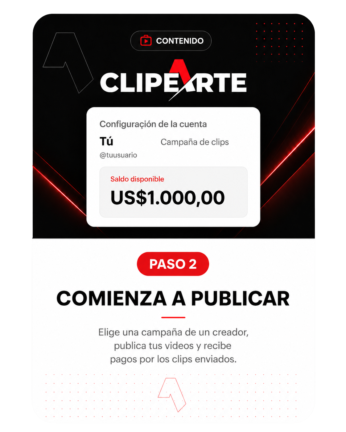 Paso 2: Comienza a publicar